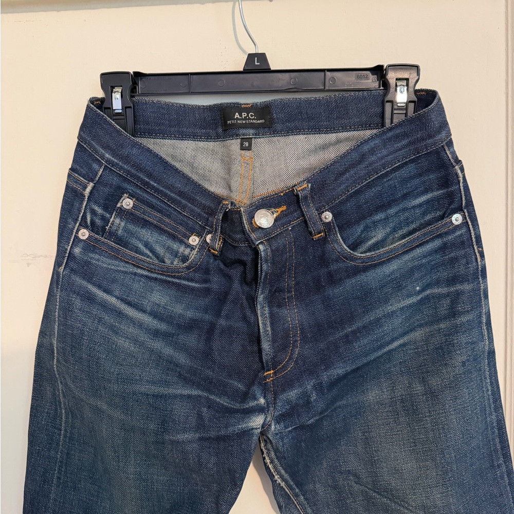 APC Petit New Standard Faded Vintage Jeans - Selvedge